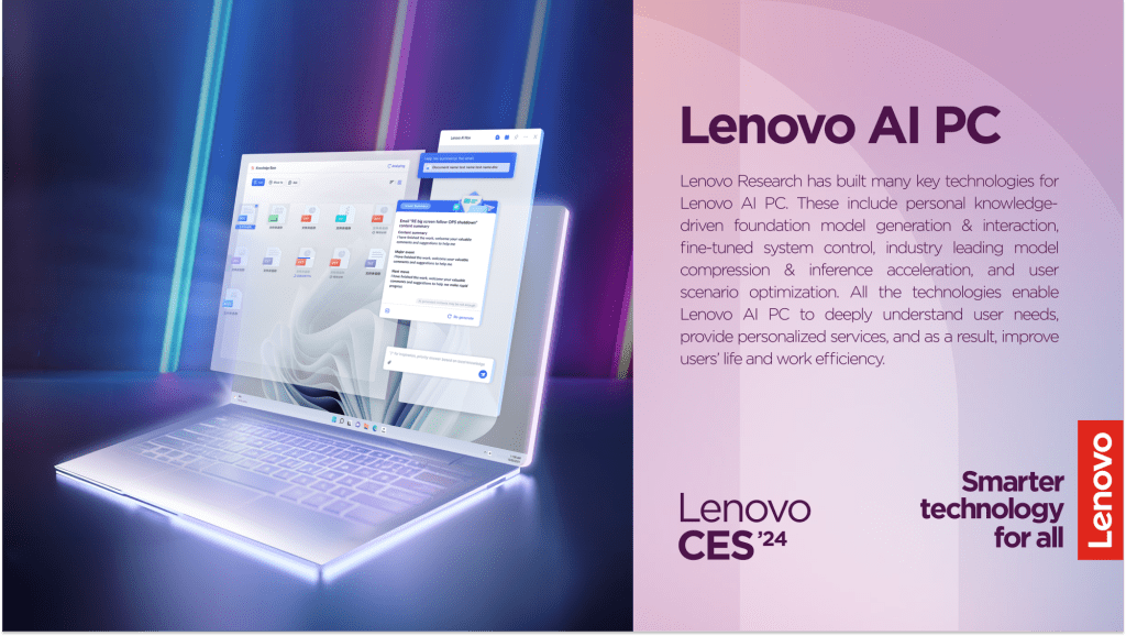 Lenovo Research Techs Empower New Products, Solutions at CES Lenovo