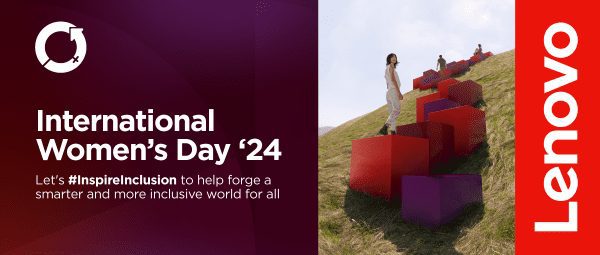 International Women's Day Lenovo Banner