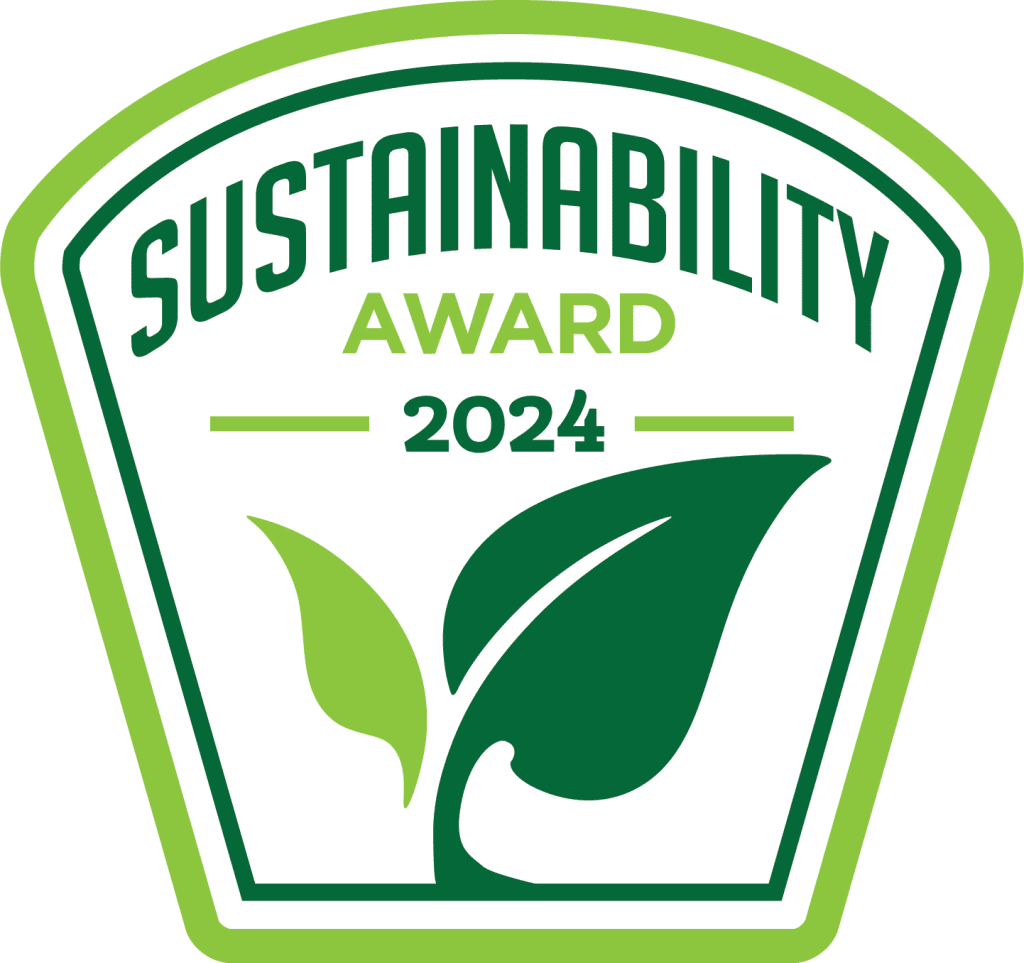 Sustainability award graphic