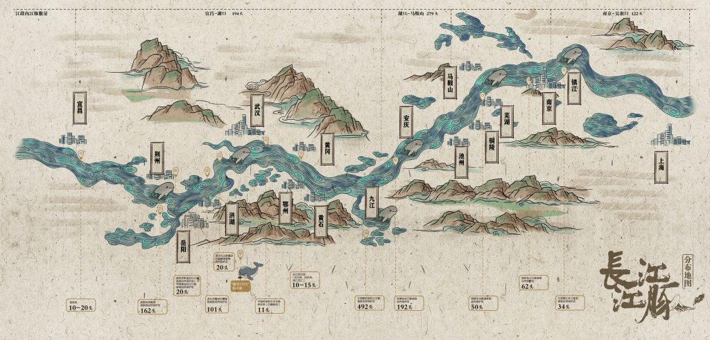 World’s first Yangtze finless porpoise tracking map and viewing guide