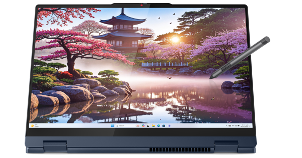 The Lenovo IdeaPad 5 2-in-1 (16”, 10) in Cosmic Blue