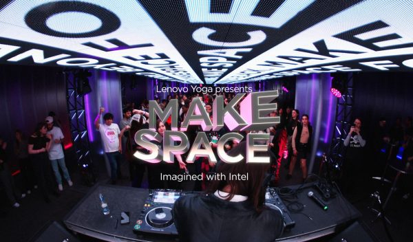 Lenovo Yoga's Make Space launch event.