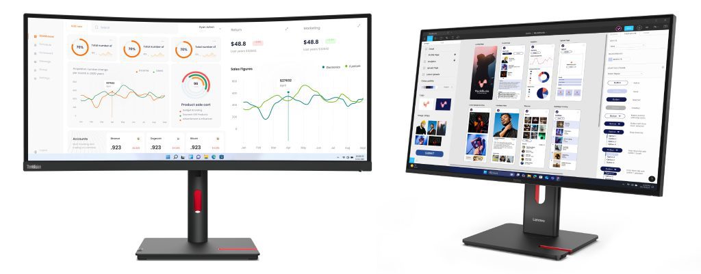 Lenovo نسل جدیدی از دسک تاپ و صفحه نمایش طراحی شده برای افزایش بهره وری و کارهای متعدد را تا حداکثر نشان می دهد