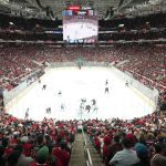 Lenovo Center with the Carolina Hurricanes